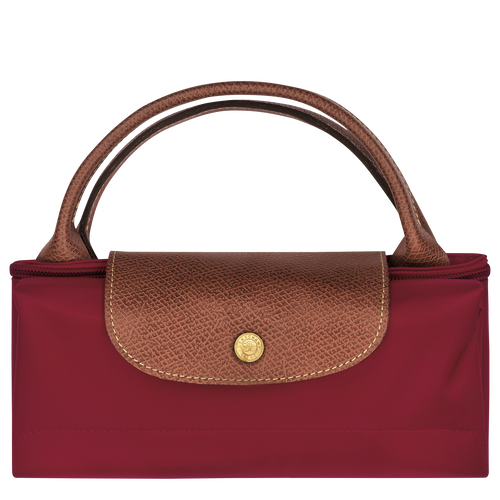 Le Pliage Original S Travel bag , Red - Recycled canvas - View 6 of 6