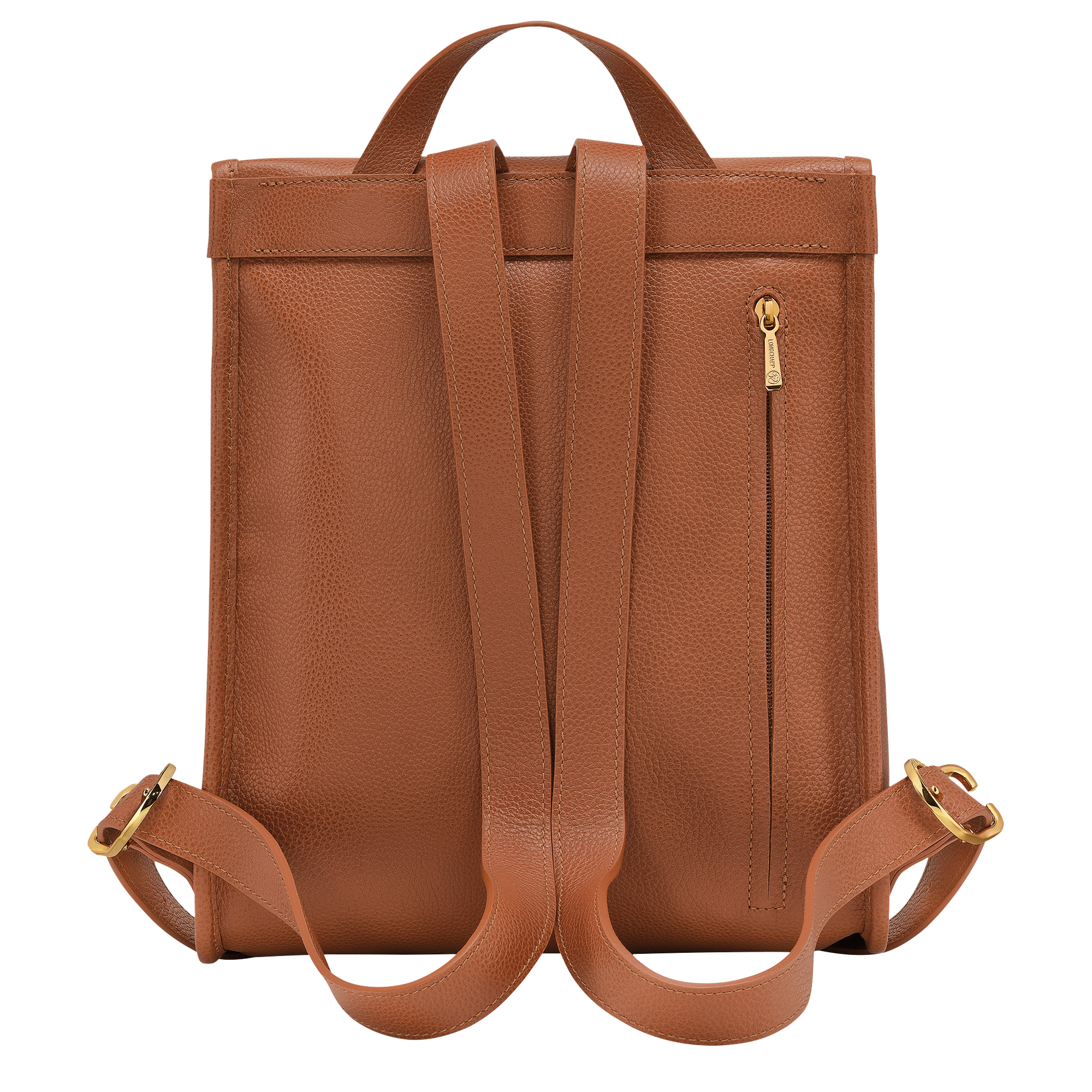 Backpack M, Caramel - View 4 of
5 - zoom in Le Foulonné Backpack M, Caramel