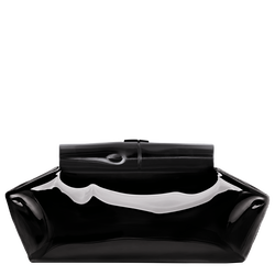 Le Roseau S Pouch , Black - Leather