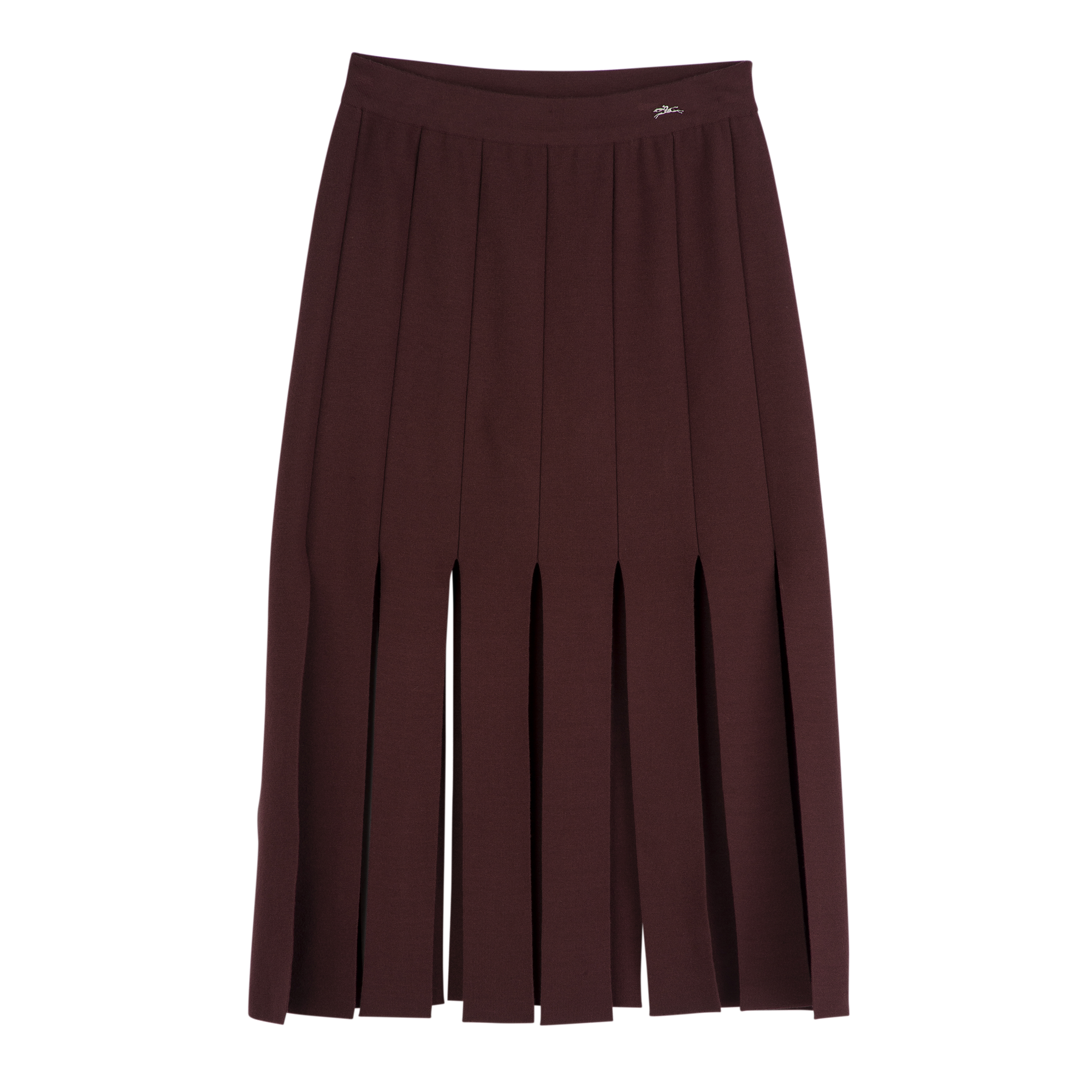 null Midi skirt, Burgundy
