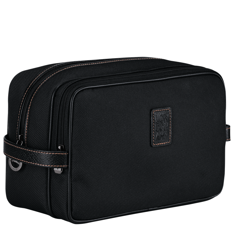 Boxford Toiletry case , Black - Recycled canvas  - View 2 of  5