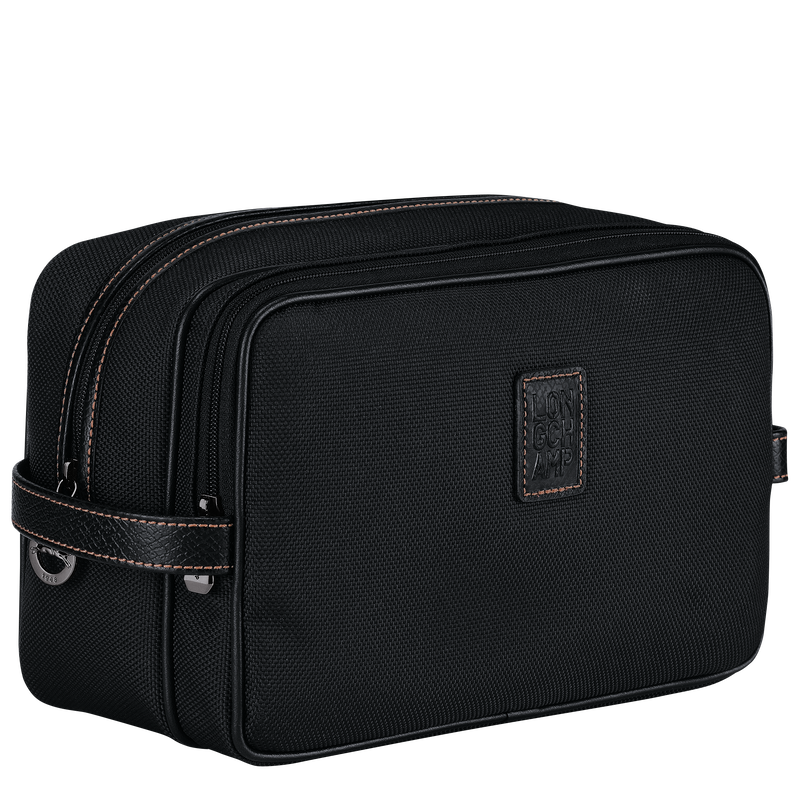 Boxford Toiletry case , Black - Recycled canvas  - View 2 of 5