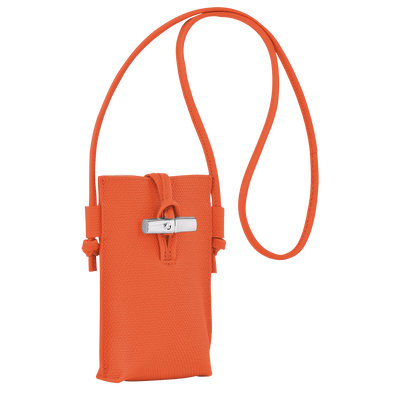 Le Roseau Phone case with lace, Orange