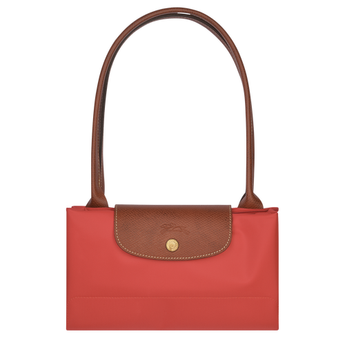 Le Pliage Original L Tote bag , Orange - Recycled canvas - View 7 of 7