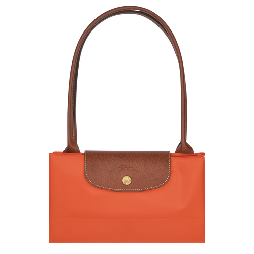 Le Pliage Original L Tote bag , Orange - Recycled canvas - View 7 of 7
