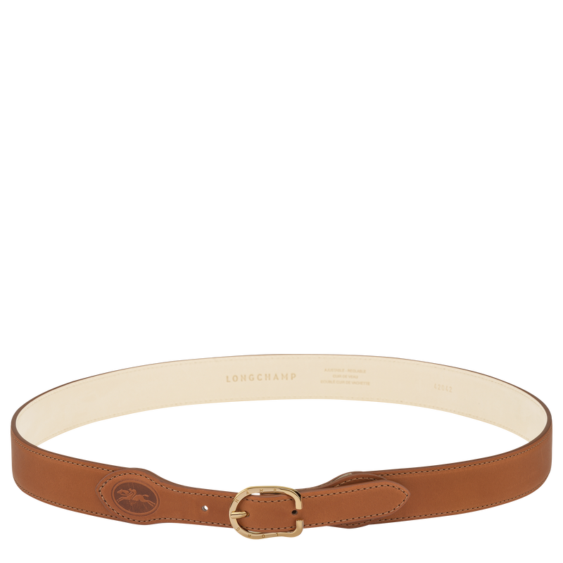 Ceinture femme Longchamp 1980 , Cuir - Cognac  - Vue 1 de 2