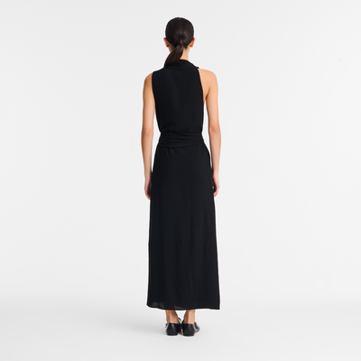 Robe , Gabardine - Noir