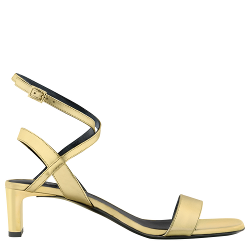 High heel sandals Spring/Summer 2023 Collection Pale gold