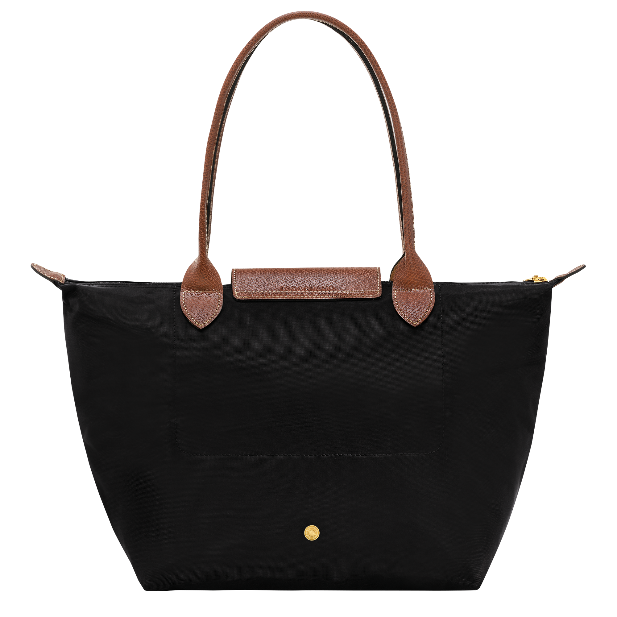 Le Pliage Original Schoudertas M, Zwart