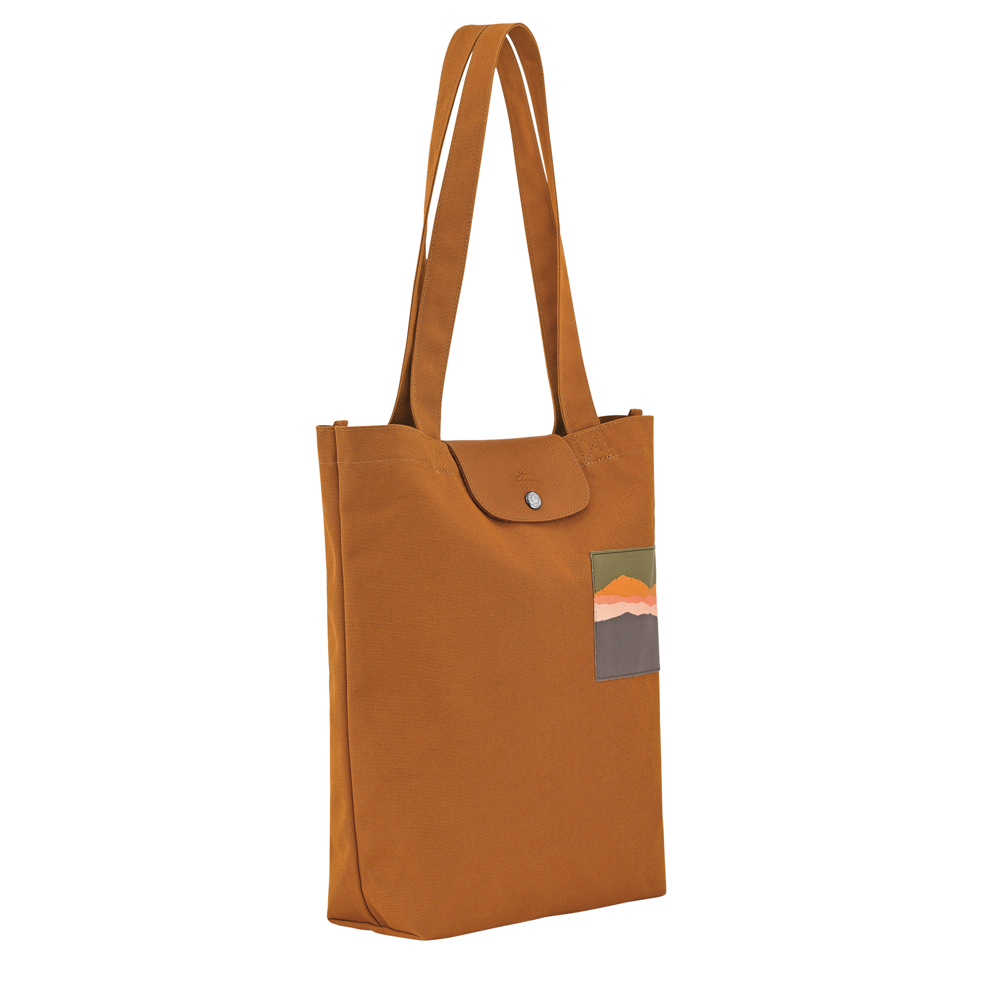 Caroline H&eacute;lain x Longchamp Tote bag M, Caramel