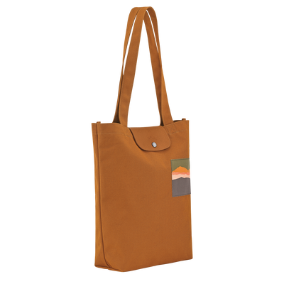 Caroline H&eacute;lain x Longchamp Tote bag M, Caramel