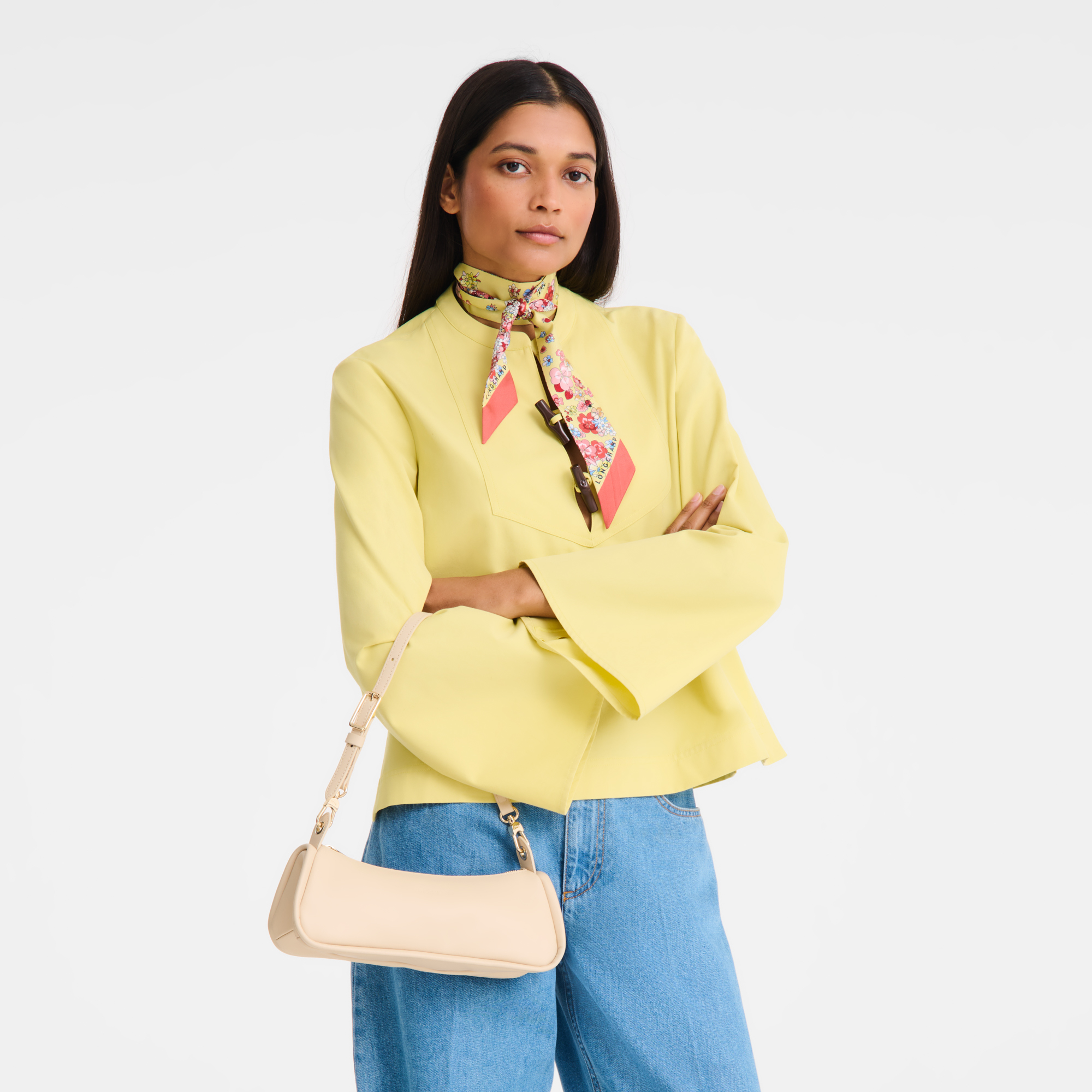 Looong Shoulder bag M, Vanilla