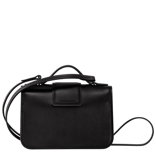 Sac bandoulière XS Box-Trot , Cuir - Noir - Vue 4 de 5