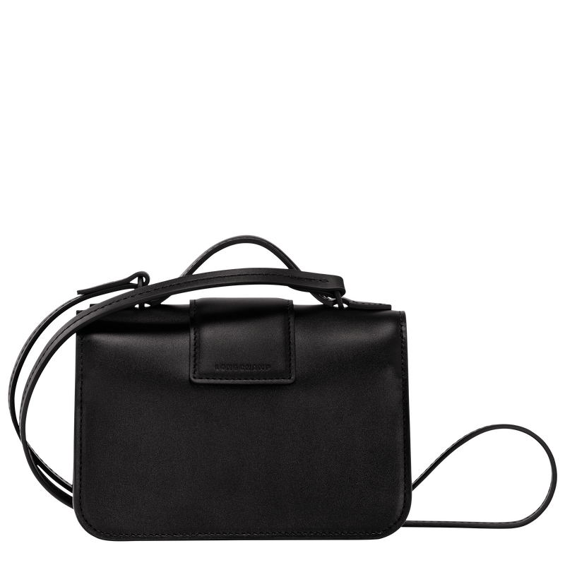 Box-Trot XS Crossbody bag , Black - Leather  - View 4 of  5