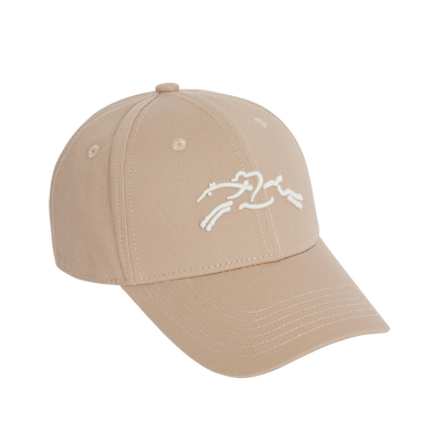 Cap , Beige - Organic cotton