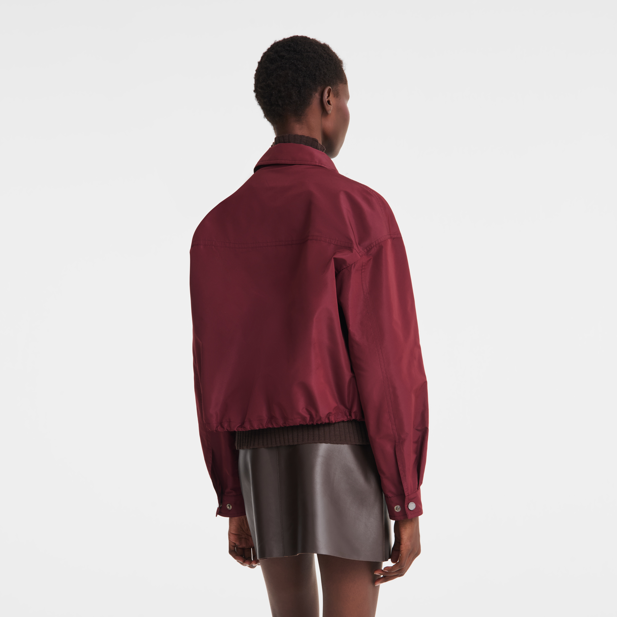 null Jacket, Burgundy