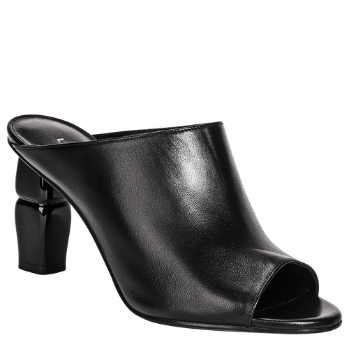 High-heel mules, Black View 2 of High-heel mules, Black, hi-res