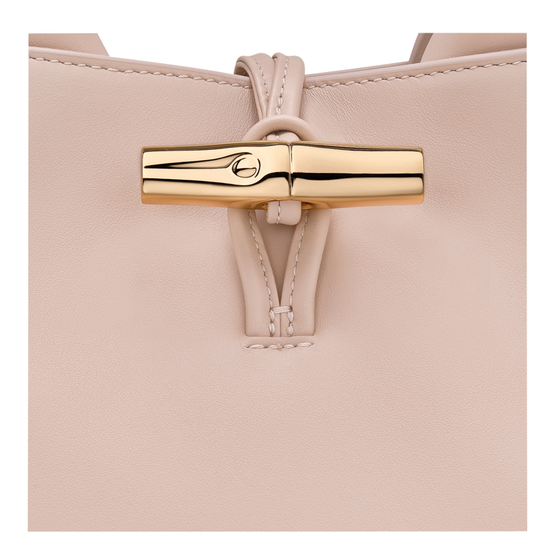 Le Roseau S Handbag , Petal Pink - Leather  - View 7 of  7