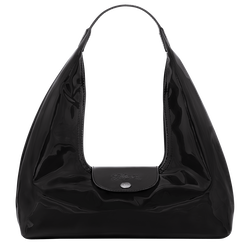 Le Pliage Xtra M Shoulder bag , Black - Leather