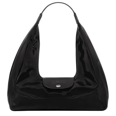 Le Pliage Xtra M Shoulder bag , Black - Leather
