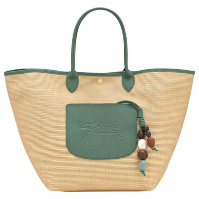 Le Pliage Collection M Basket bag , Oregano - Canvas