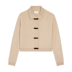 Cardigan , Beige - Knit