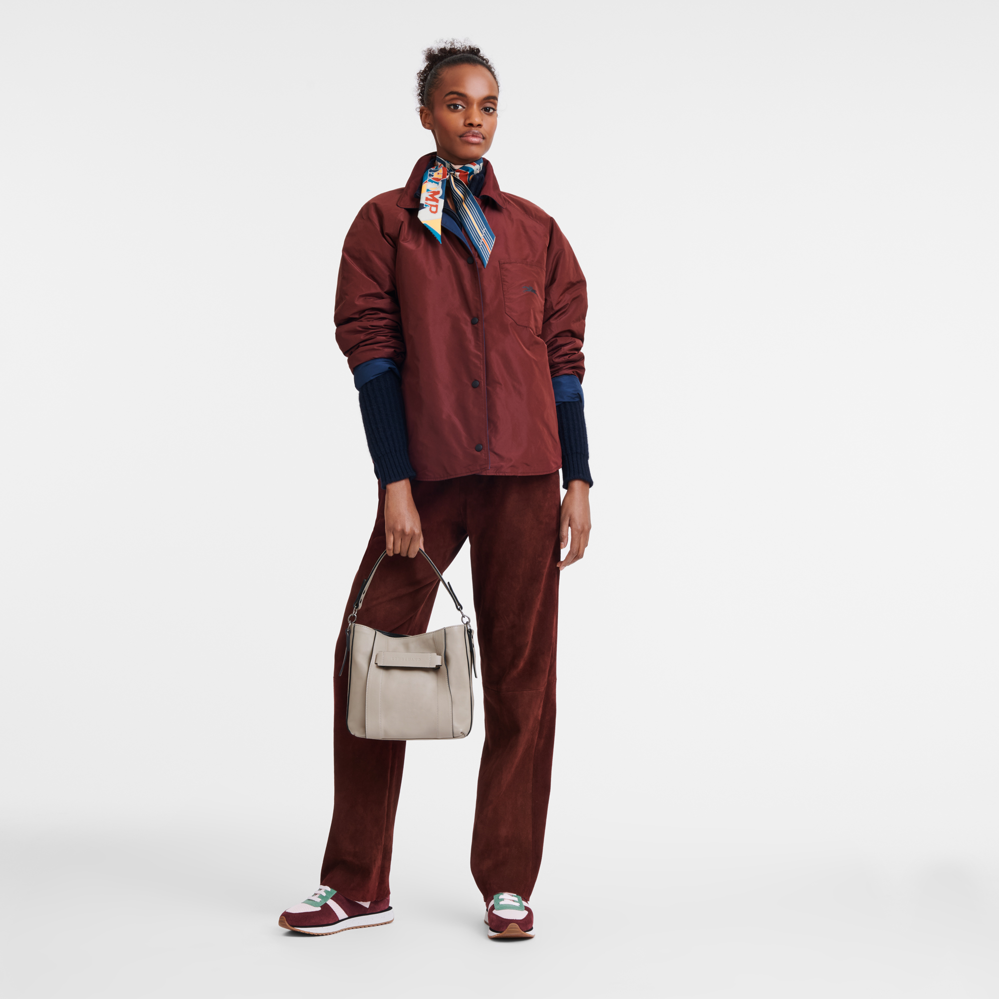 Crossbody bag S, Clay - View 2 of
5 - zoom in Longchamp 3D Crossbody bag S, Clay
