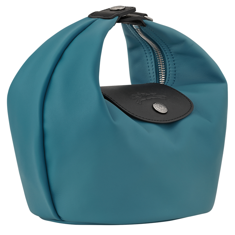 Le Pliage Xtra XS Handbag , Lagoon - Leather  - View 3 of  4