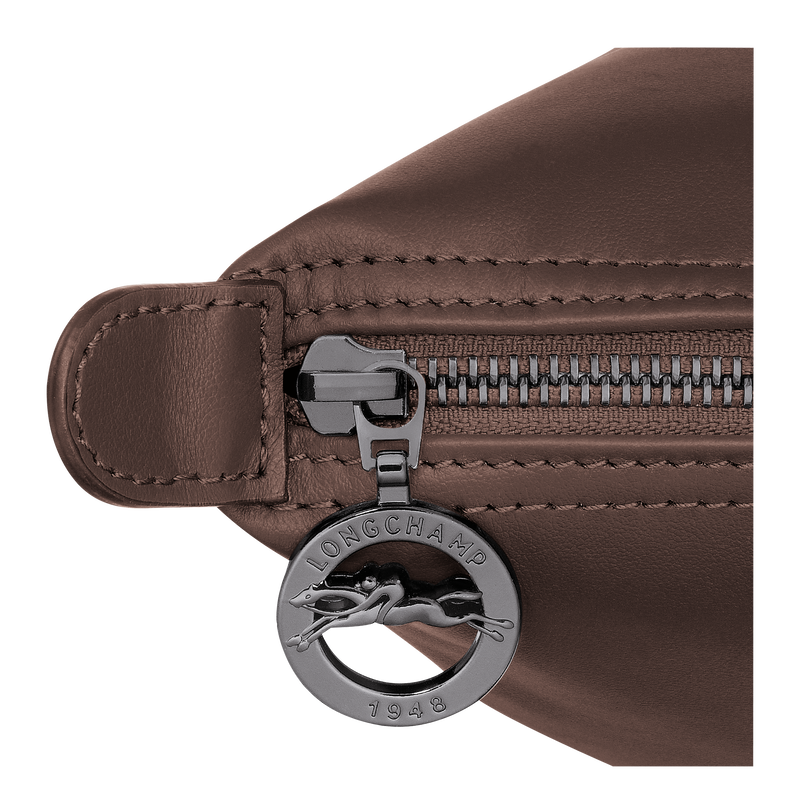 Rucksack M Le Pliage Xtra , Leder - Mokka  - Ansicht 5 von 5