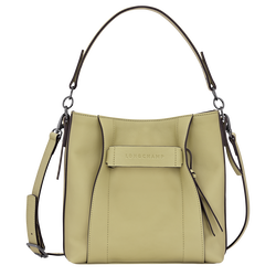 Longchamp 3D S Crossbody bag , Almond Green - Leather