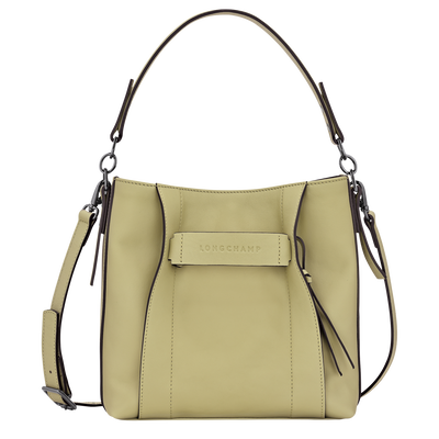 Longchamp 3D S Crossbody bag , Almond Green - Leather