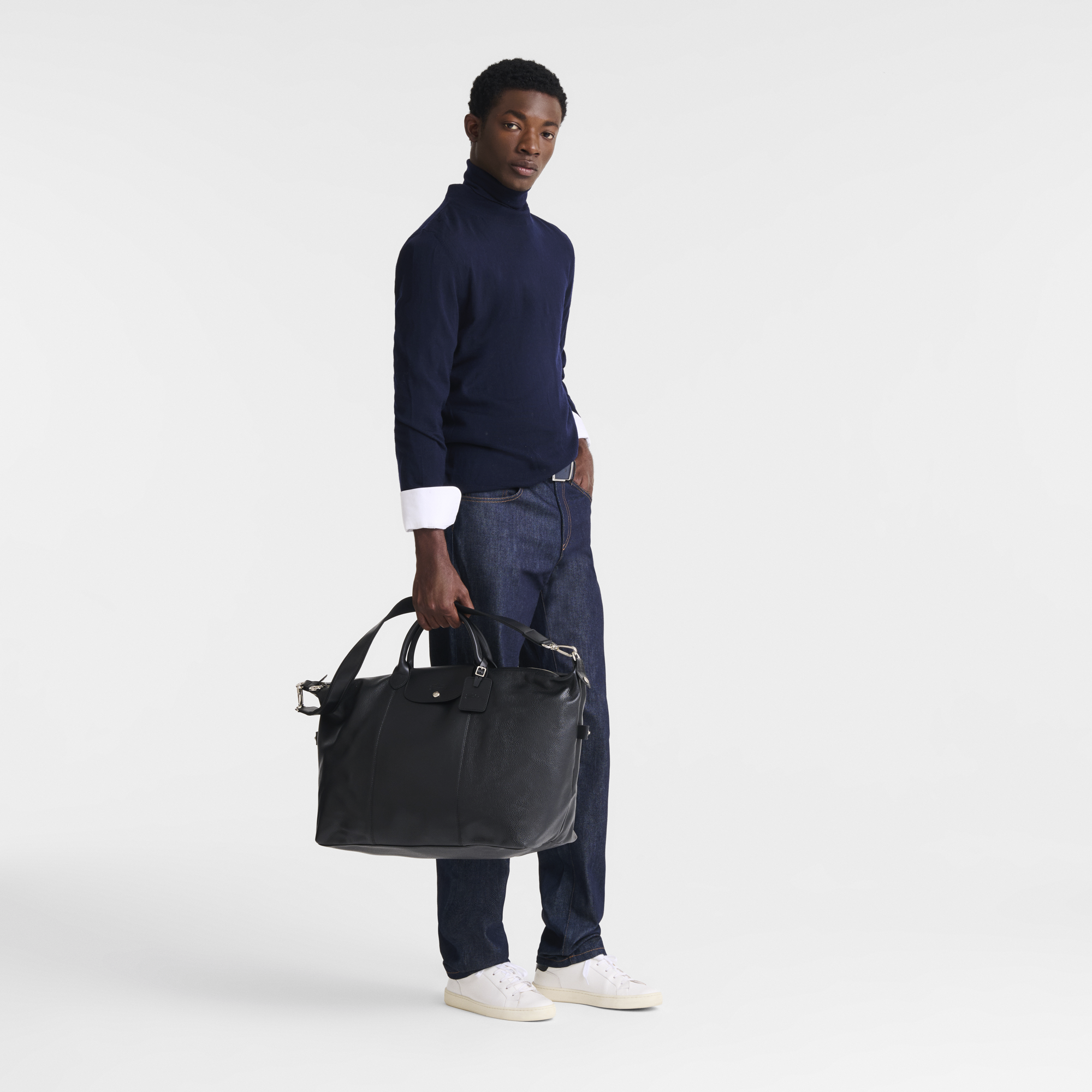 Le Foulonn&eacute; Reisetasche S, Schwarz