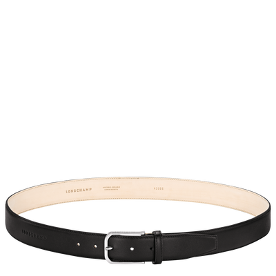 Ceinture Homme Longchamp Business , Cuir - Noir