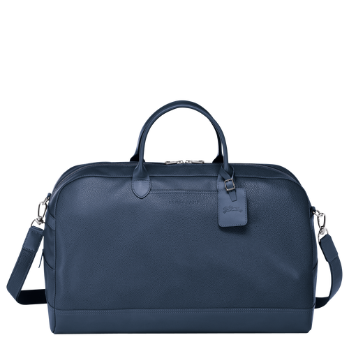 Le Foulonné M Travel bag , Navy - Leather - View 1 of 3