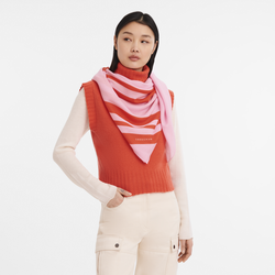 Étole Le Pliage Casaque , Autre - Rose