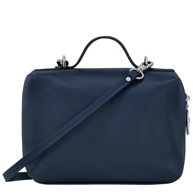 Vanity XS Le Pliage Xtra , Cuir - Navy  - Vue 4 de 5