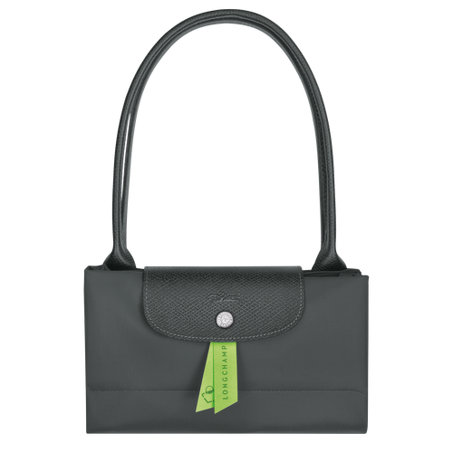 Shopper L Le Pliage Green , Recyceltes Canvas - Graphitgrau - Ansicht 6 von 6