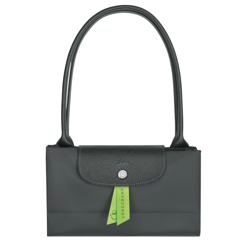 Le Pliage Green Bolso de hombro L , Lona reciclada - Grafito  - Vista 6 de 6
