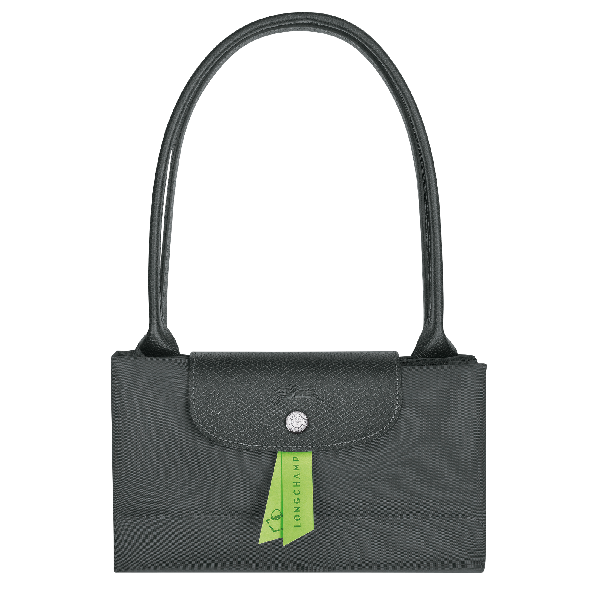 Le Pliage Green Tote bag L, Graphite