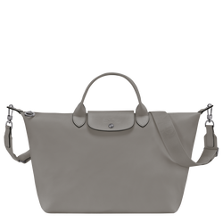 Le Pliage Xtra L Handbag , Turtledove - Leather
