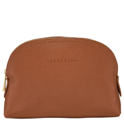 Le Foulonné Pouch , Caramel - Leather