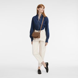 Le Foulonné Crossbody bag XS, Caramel