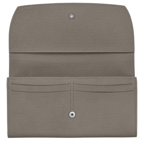 Le Roseau Continental wallet , Turtledove - Leather - View 3 of  4