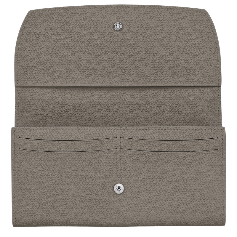 Le Roseau Continental wallet , Turtledove - Leather  - View 3 of  4