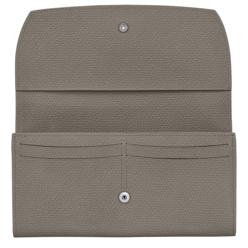 Roseau Continental wallet , Turtledove - Leather  - View 3 of  4