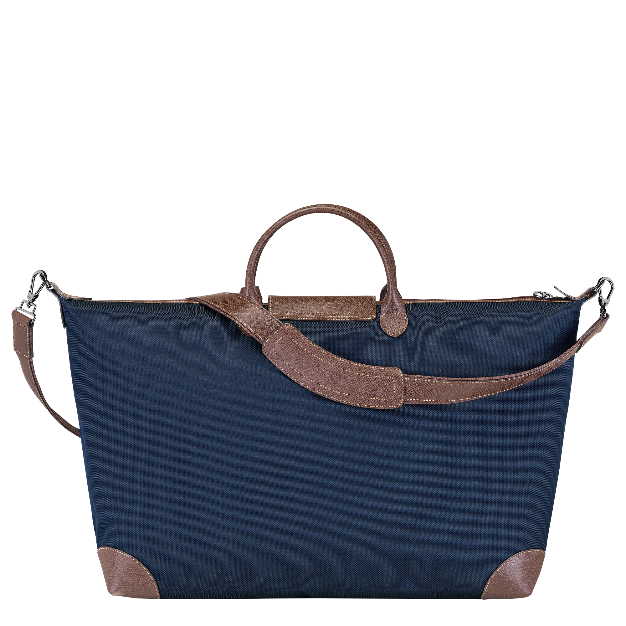 Boxford XL Travel bag Blue - Recycled canvas | Longchamp US Boxford XL Travel bag Blue - Recycled canvas | Longchamp US