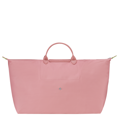 Le Pliage Green M Travel bag , Petal Pink - Recycled canvas - View 3 of  5