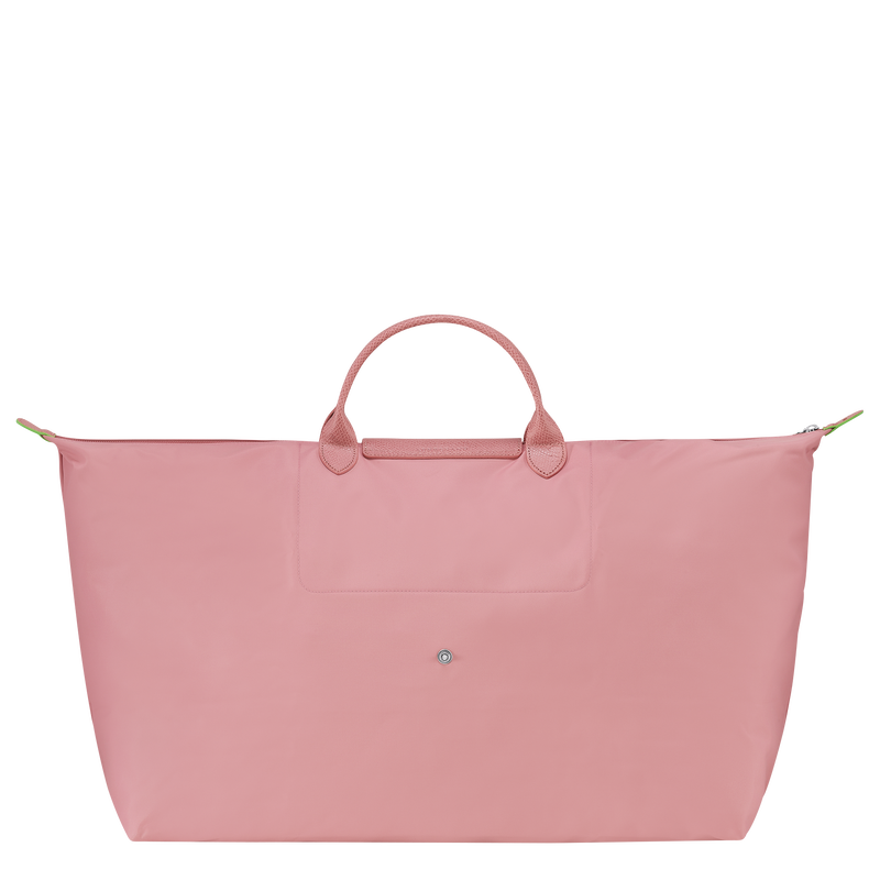 Le Pliage Green M Travel bag , Petal Pink - Recycled canvas  - View 3 of  5