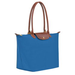 Jual LONGCHAMP Longchamp Le Pliage Cuir Medium Navy Original 2023