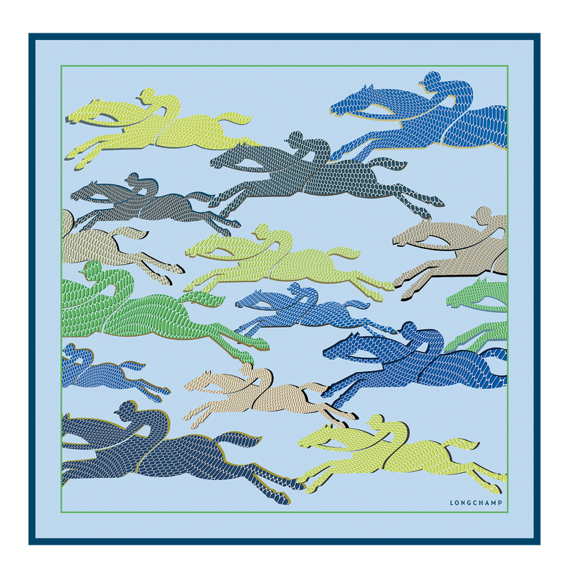 Longchamp silk scarf discount